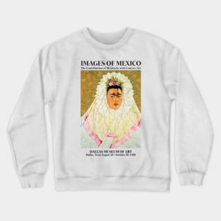 Frida Kahlo Exhibition Art Poster - "Diego on my mind" 1988 Crewneck Sweatshirt